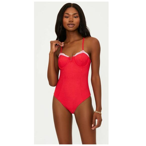 Beach Riot Scarlet One Piece Size Small - Picture 2 of 13